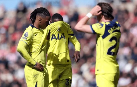 开云官方平台-客场不敌桑德兰后，热刺本赛季降级的概率已升至44.9%